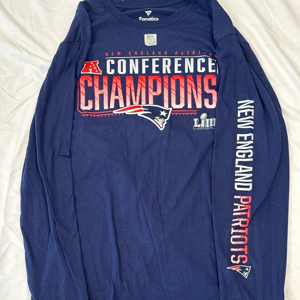 New England Patriots long sleeves never worn new